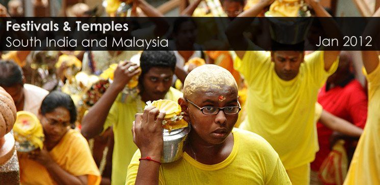 Temples and festivals tour south India