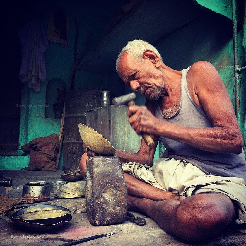 Metal worker, Rajasthan, North India