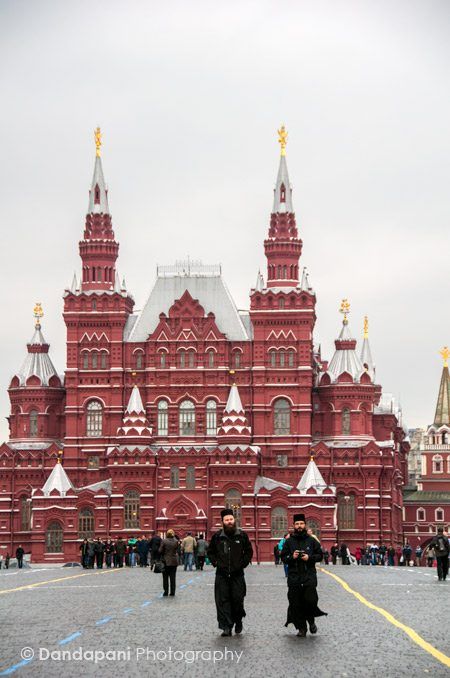 Building of Historical Museum on Red Square