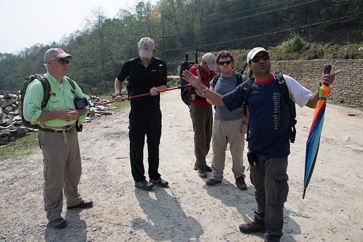 Our guide Ram, who was simply the best, was also extremely fit. He led us on the 3 day trek.