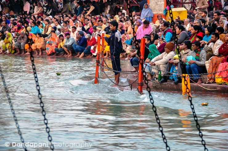 Ganga Aarti at the Kumbh Mela Festival (Part 1) image