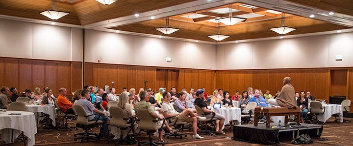 On the first evening (Friday) I had an informal interview style session with the members only then another informal interview with the spouses. It was a well designed time for everyone to get to know me.The photo shows the full day workshop on Saturday.