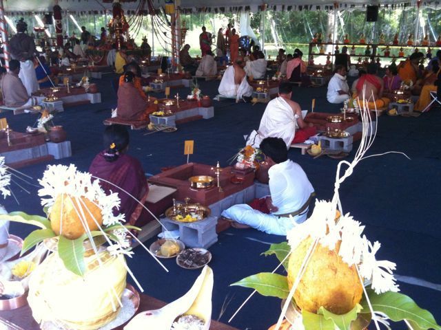 The Homa Ceremonies Begin image