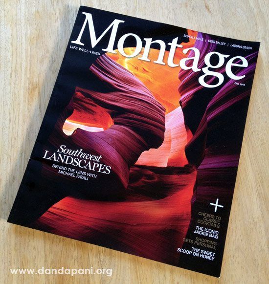 Cover of Montage Magazine's Fall 2012 issue that featured an article on Diwali, the Festival of Lights