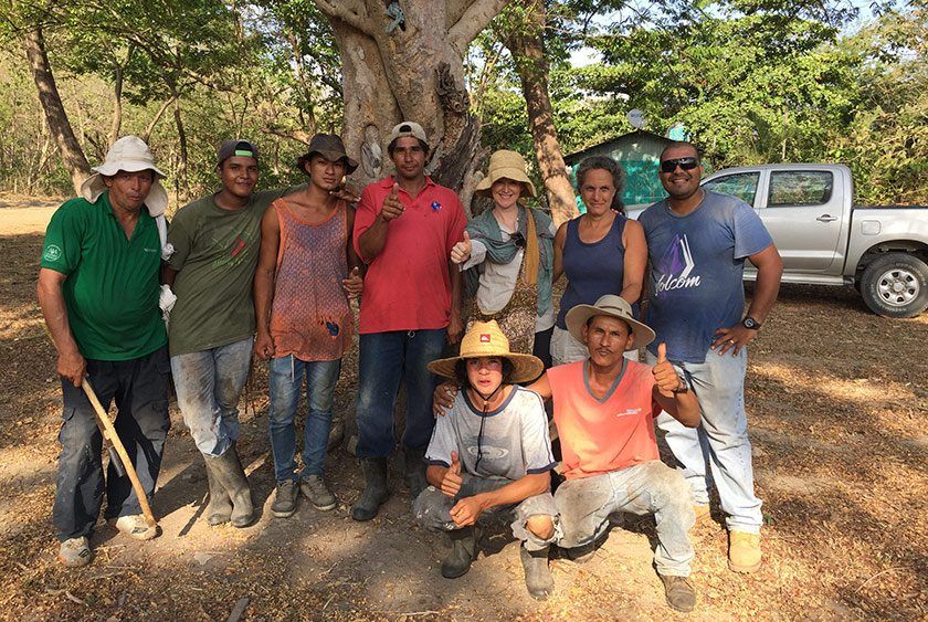 Our team of locals that are helping make this vision a reality. We are so grateful for all their handwork.