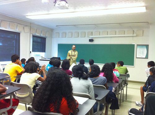 My classes are focused on the basic philosophy of Hinduism and how to apply it in every day life.