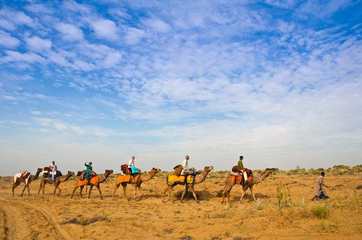 The Great Thar Desert, Rajasthan, India image