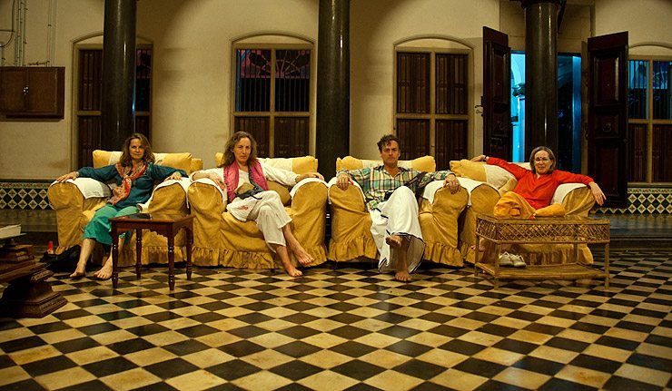A Chettinad Village, South India image
