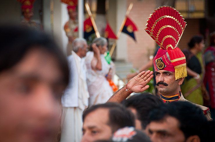 India-Pakistan Border Closing Ceremony image