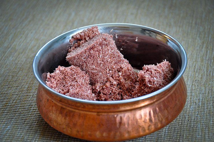 Sri Lankan puttu recipe dish