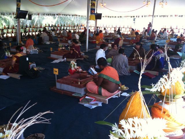 The Homa Ceremonies Begin image