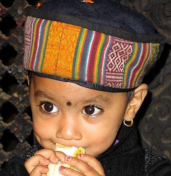 Photo of a Nepalese child