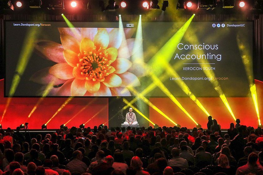 Giving the opening keynote at Xerocon South in Brisbane, Australia.