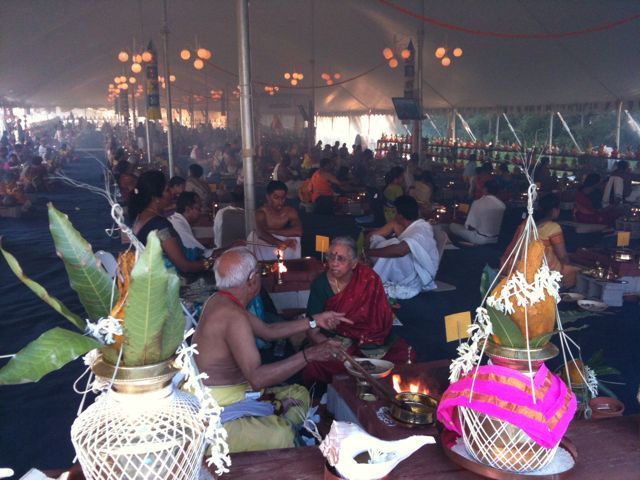 The Homa Ceremonies Begin image