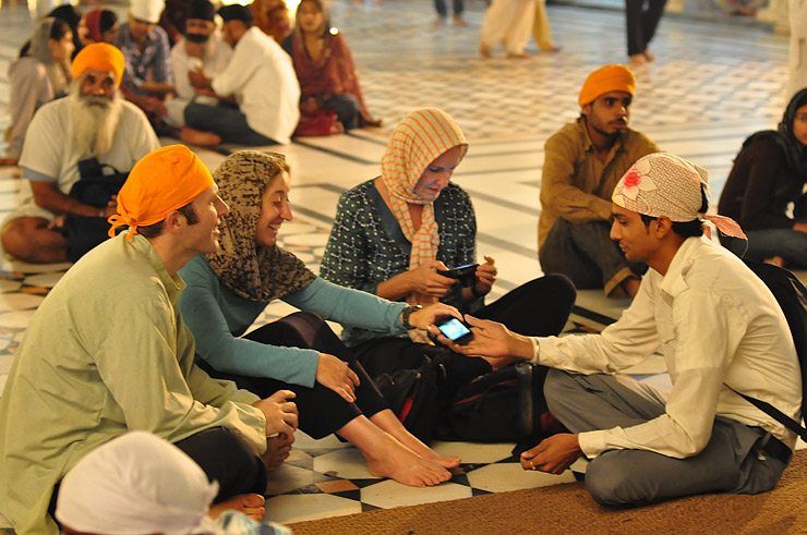 Diwali fireworks at the Golden Temple, Amritsar image