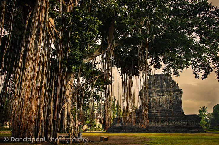 mendut-temple-and monastery central-java indonesia