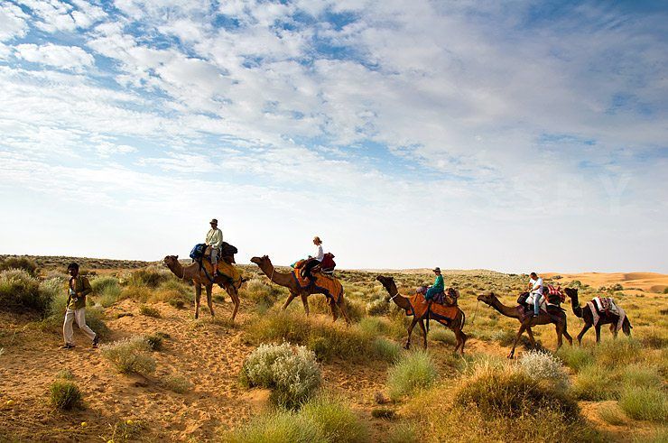 The Great Thar Desert, Rajasthan, India image