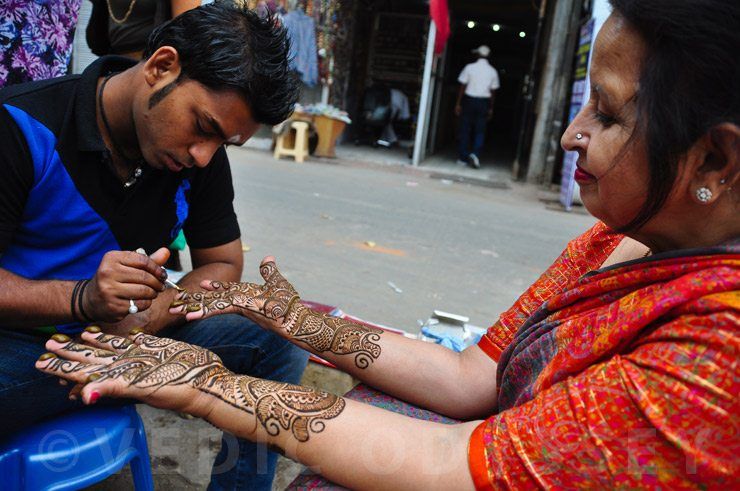 Dad loves my Indian tattoo