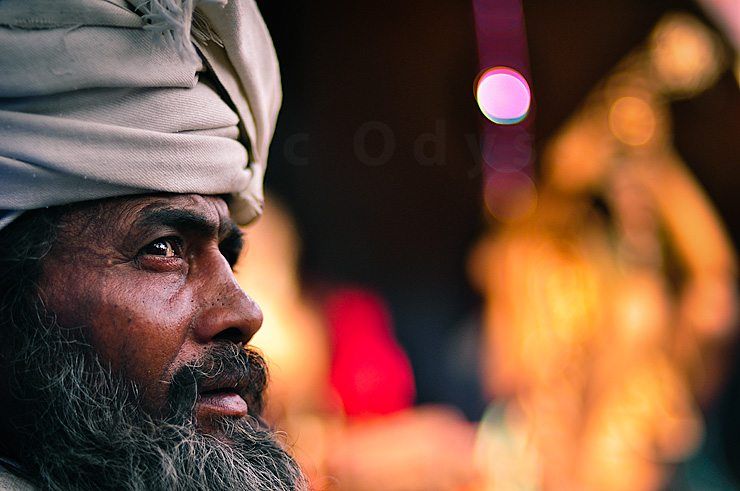 kumbha mela pilgrim