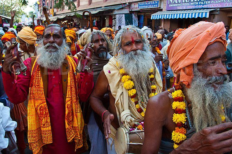 Parade of Sadhus