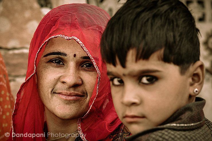 rajasthan-mother-and-child India