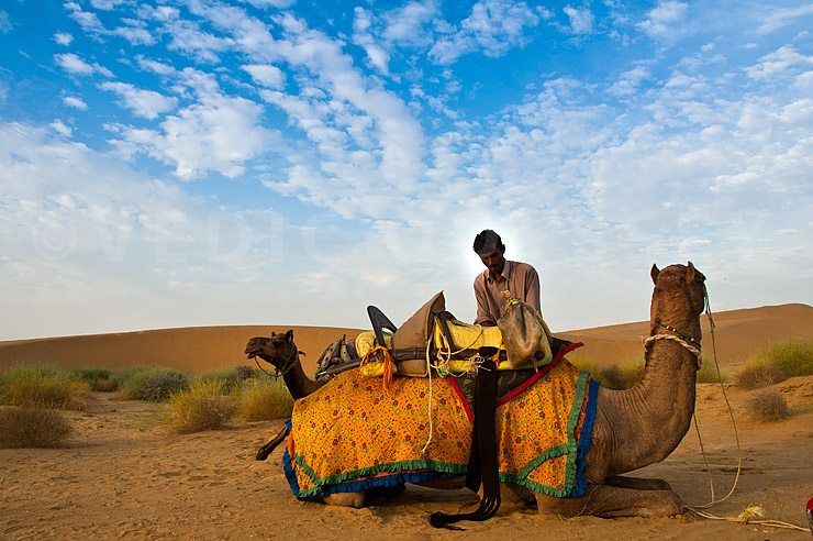 The Great Thar Desert, Rajasthan, India image