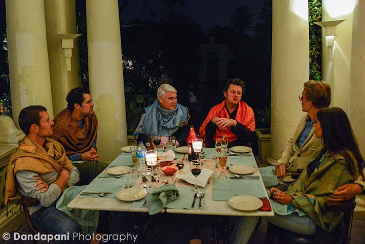 Our finale dinner was held in the gorgeous grounds of the Garden of Dreams