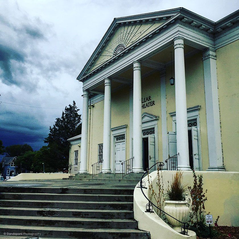 The abandoned Lear Theater has been transformed on the inside to host the TEDx Reno talks.