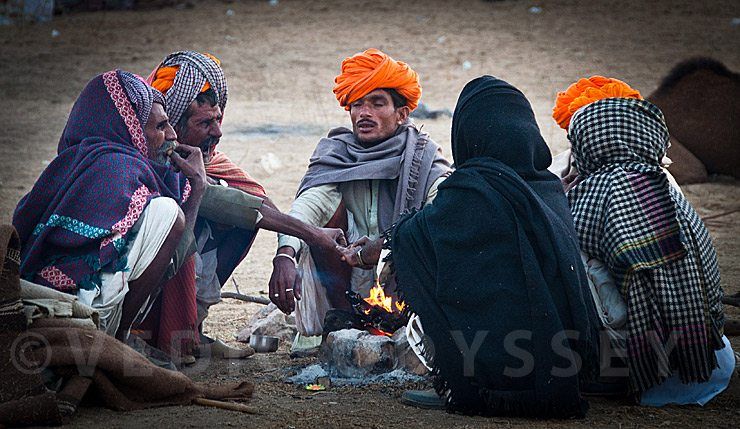 Pushkar Camel Fair, Rajasthan, India.