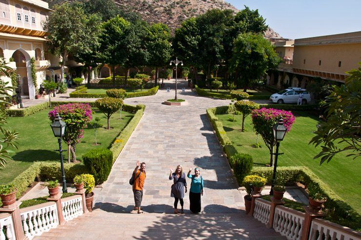Farewell night in Samode Palace image