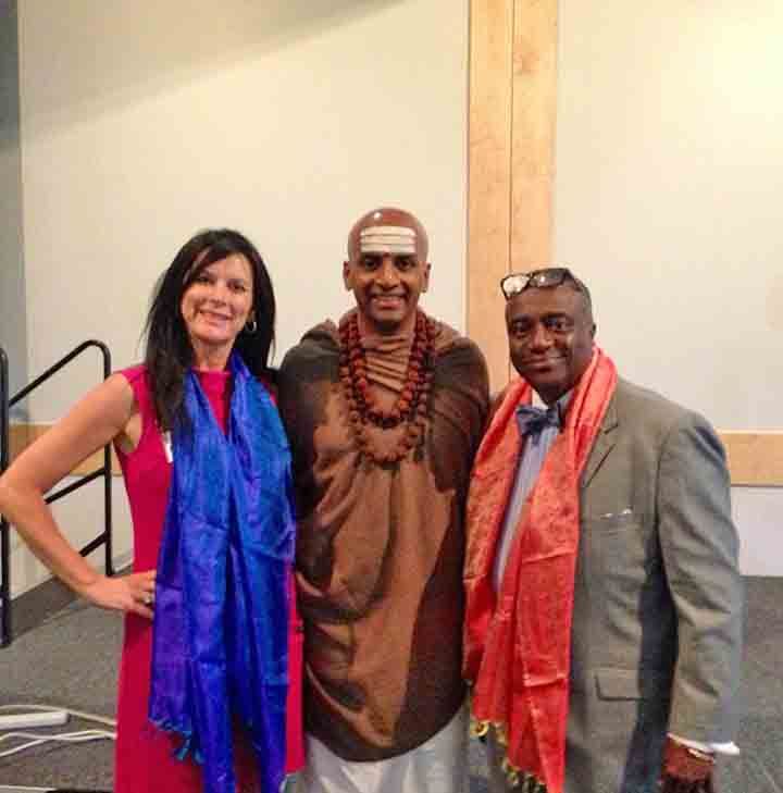 Michelle Fish (founder Diversity Forum) and Eric Watson (Chairman)