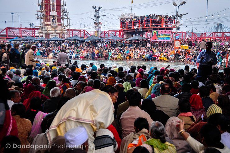 Ganga Aarti at the Kumbh Mela Festival (Part 1) image