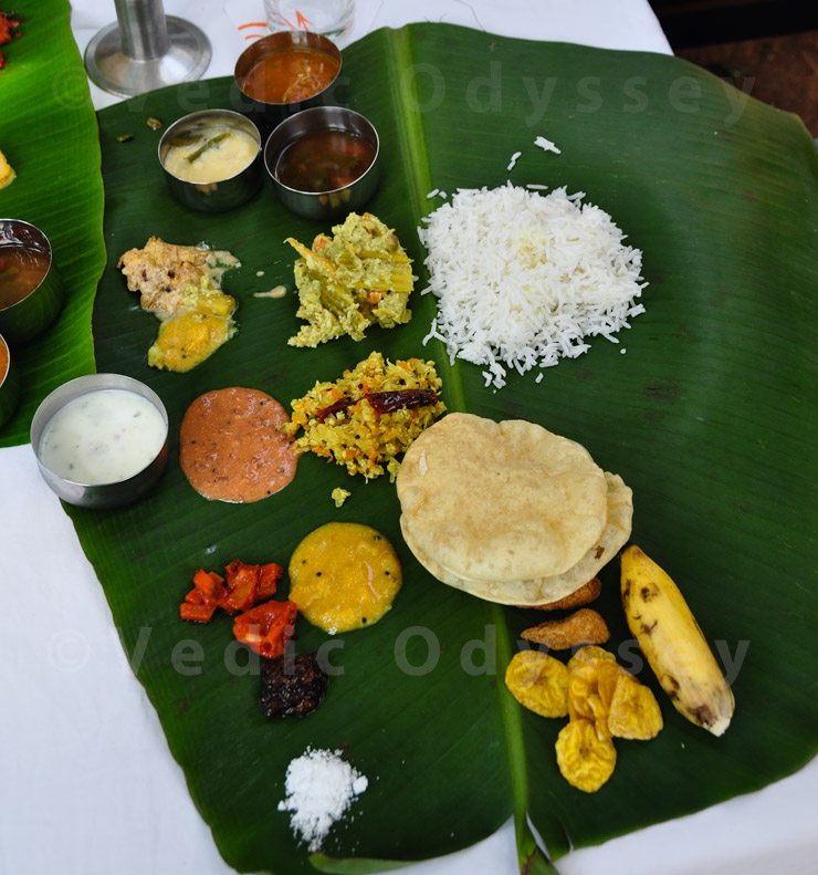 Traditional South Indian Lunch