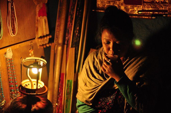 The winding road to Darjeeling from Bagdogra, the nearest airport 93kms aways