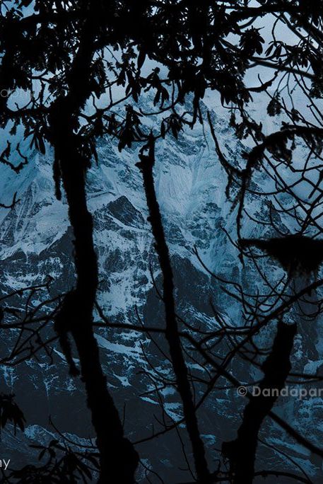 As the sky cleared it unveiled a spectacular sight in front of us