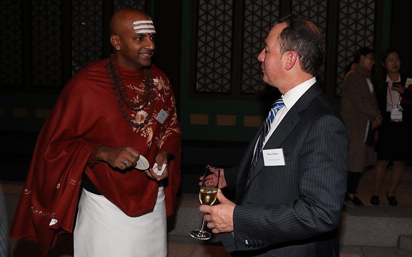 Chatting with Reince Priebus, former White House Chief of Staff.