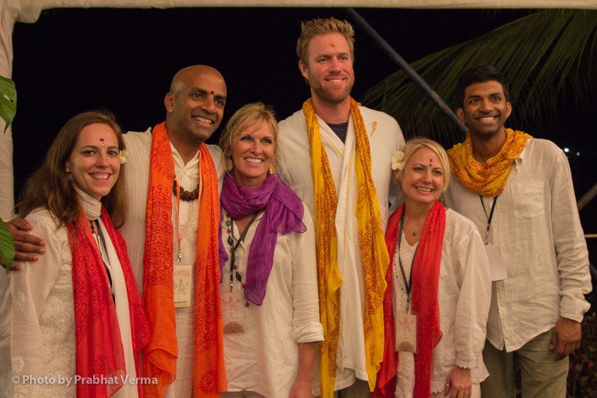 Part of the team of travelers from our spiritual adventure to North India in Jan 2015 that have returned for another spiritual journey.