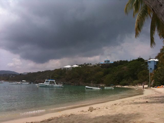 Secret Harbor beach on the east end of St. Thomas in the US Virgin Islands