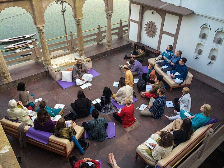 Yoga is the clearly outlined Hindu path of the soul's journey towards merger with Siva (God).