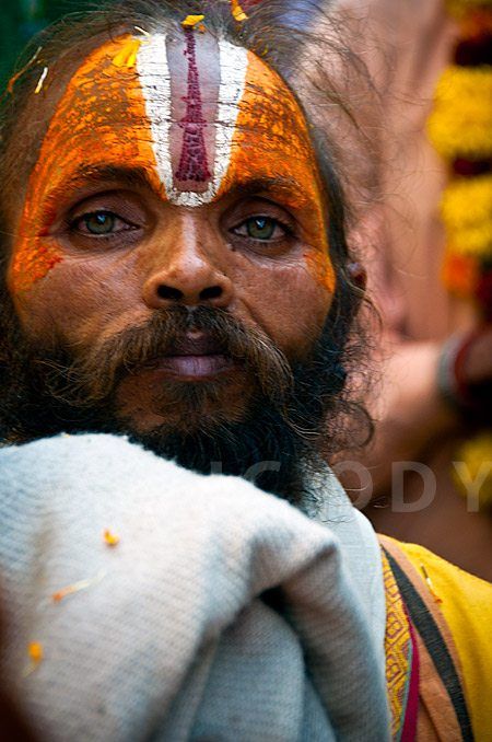Sadhus at the Pushkar Fair parade