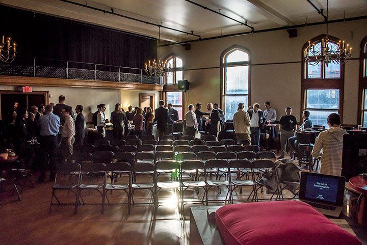 The beautiful St. Andrews is the venue for today workshop on Balance Living with EO Detroit.