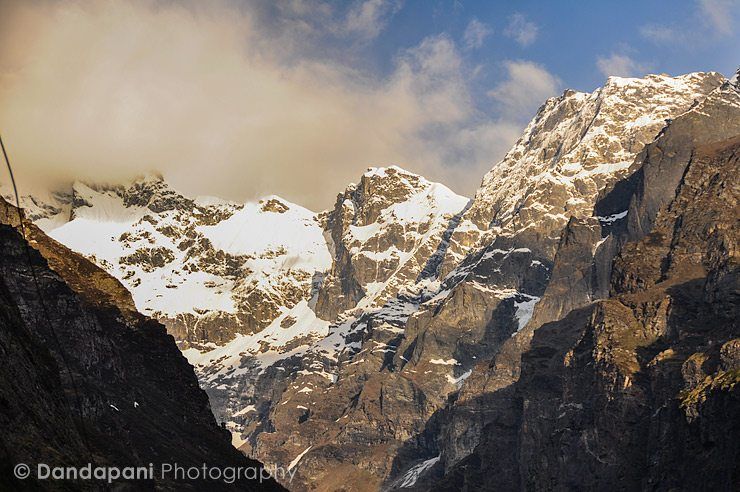 The road to Badrinath, Temple in the Himalayas image