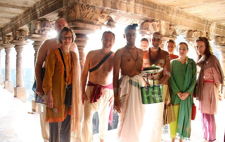 Inside the sanctum of Chidambaram image