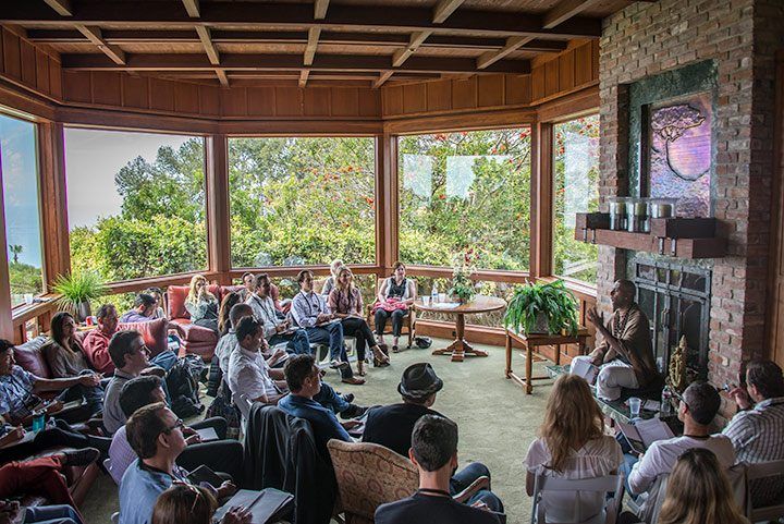 It started to get a little toasty in the afternoon so we moved inside.