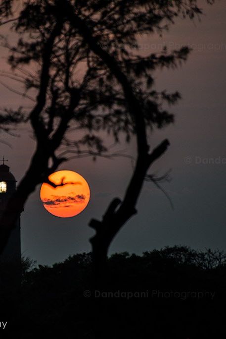 The light in the lighthouse takes 11 seconds to go around which allowed me enough time to wait and capture this image when it pointed in my direction.