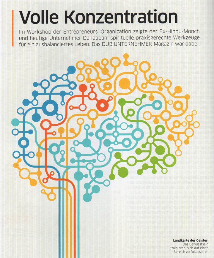 The Art of Work Life Balance in Unternehmer Entrepreneur Magazine