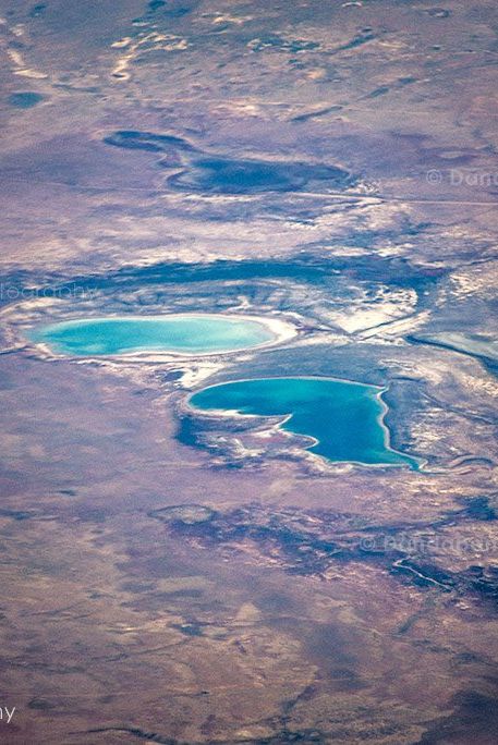 Flying over Siberia.