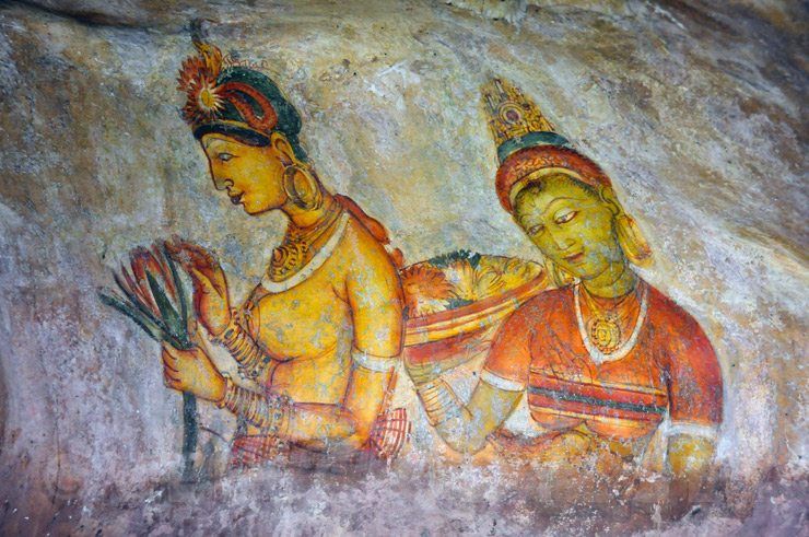 Sigiriya art work