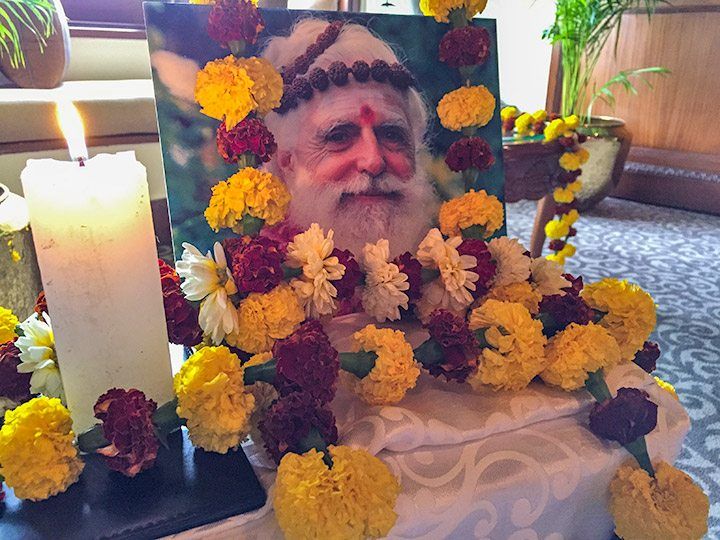 My beloved guru oversees the journey. Without whom I would not be here nor would this spiritual adventure be taking place.