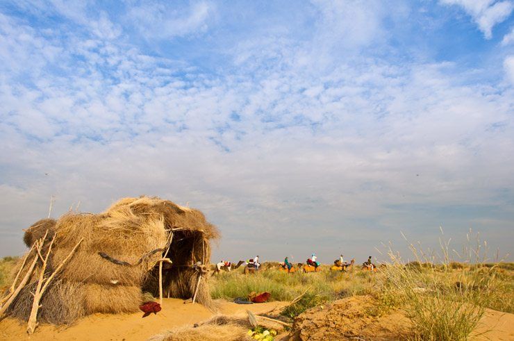 The Great Thar Desert, Rajasthan, India image